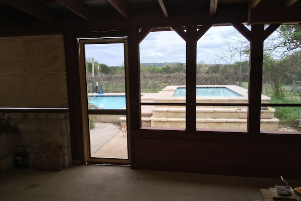 Enclosed patio