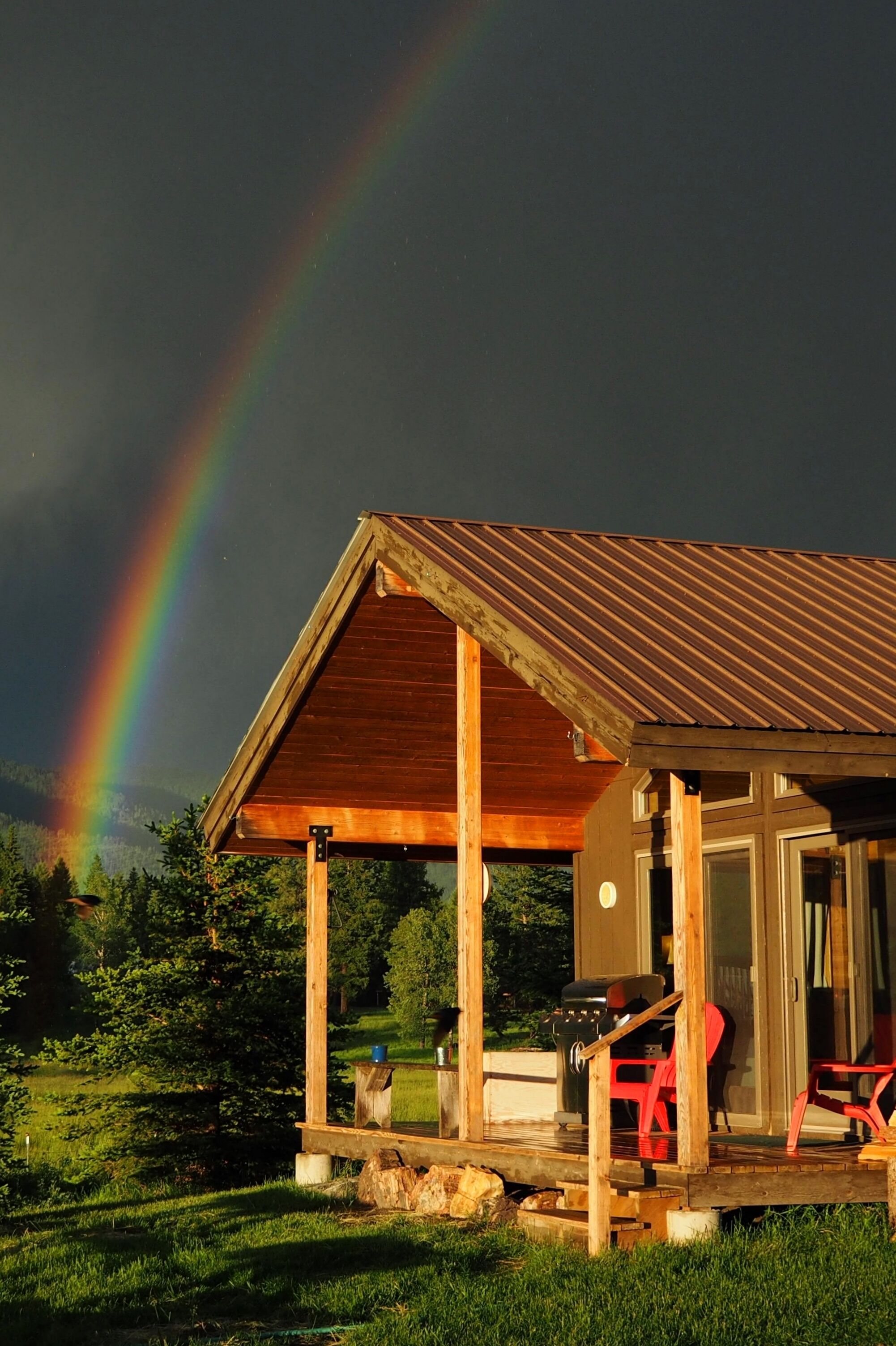 The Quiet Cabin-on A Meadow Surrounded By Forest Near Whitefish & Glacier Park