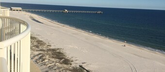 Bedste havudsigt på stranden. Ekstra stor balkon. Se delfiner fra balkonen
