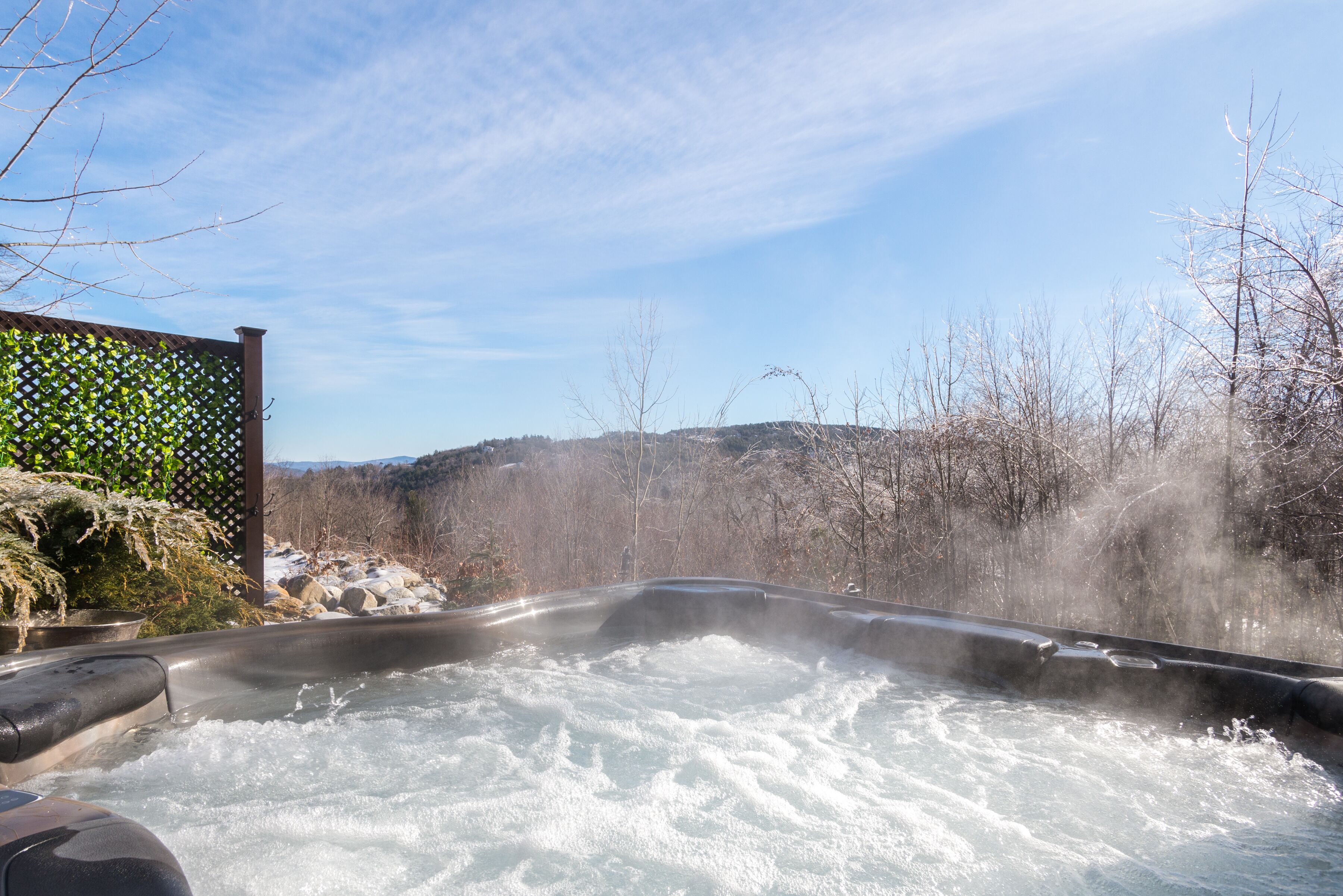Baignoire à remous extérieure