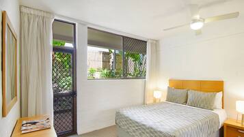 Apartment, 2 Schlafzimmer, Gartenblick