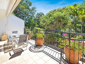 Apartment, 2 Bedrooms, Garden View | Balcony