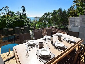 Apartment, 3 Bedrooms, Ocean View | Balcony