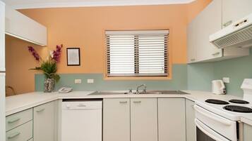 Appartement, 2 chambres, vue fleuve | Cuisine privée