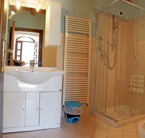 Dusche, Handtücher