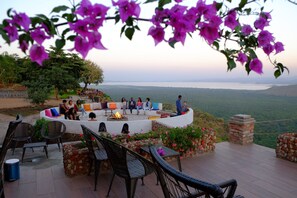 Utsikt fra overnattingsstedet