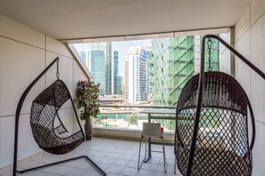 Apartment, 2 Bedrooms (No. 411) | Terrace/patio - KG Tower by Deluxe Holiday Homes (Dubai)