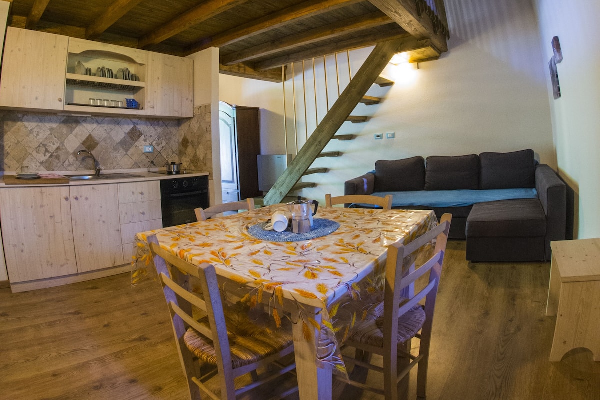 Appartement Duplex, 1 chambre | Restauration dans la chambre
