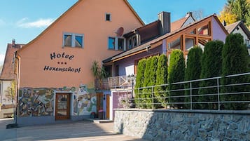 Fassade der Unterkunft
