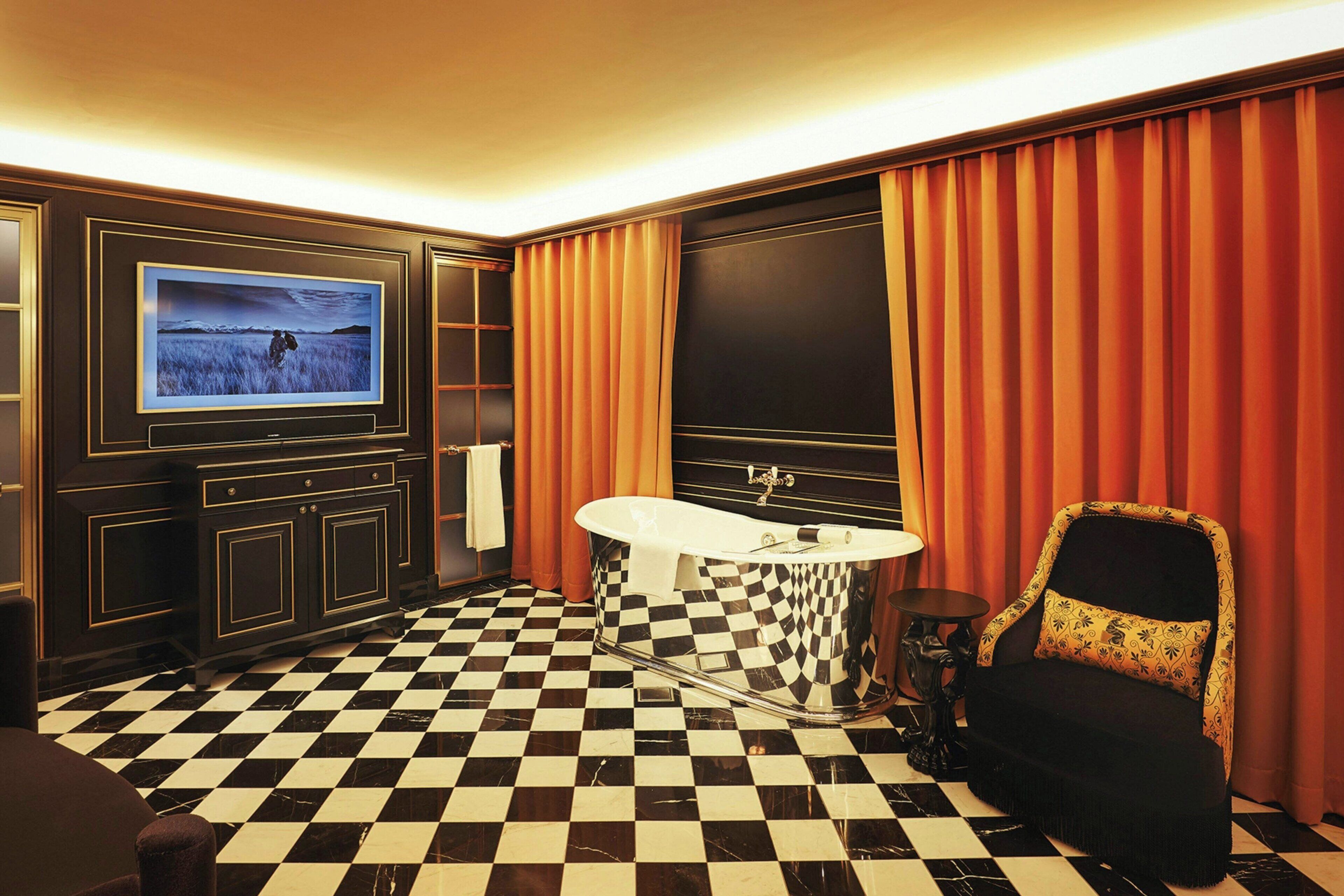 Hair dryer, bathrobes, slippers, bidet