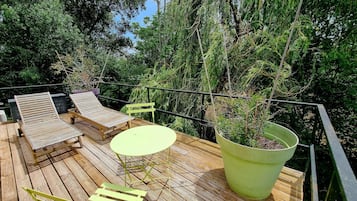 Deluxe Double Room, Terrace, Garden View (Viognier ) | Terrace/patio
