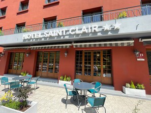 Fassade der Unterkunft