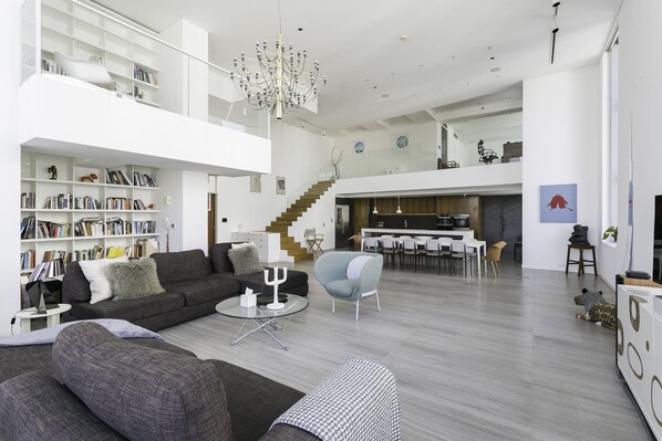 Apartment, 2 Bedrooms | Living area | LCD TV