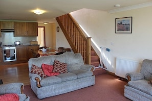 Cottage, 3 chambres | Coin séjour