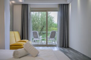 Superior kamer, uitzicht op tuin | Uitzicht vanuit de kamer