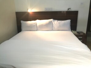 Egyptian cotton sheets, premium bedding, memory-foam beds, desk