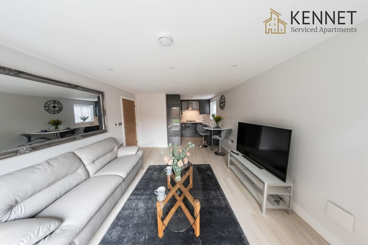 Huoneisto, oma kylpyhuone (Garden Terrace - Flat 2) | Lounge