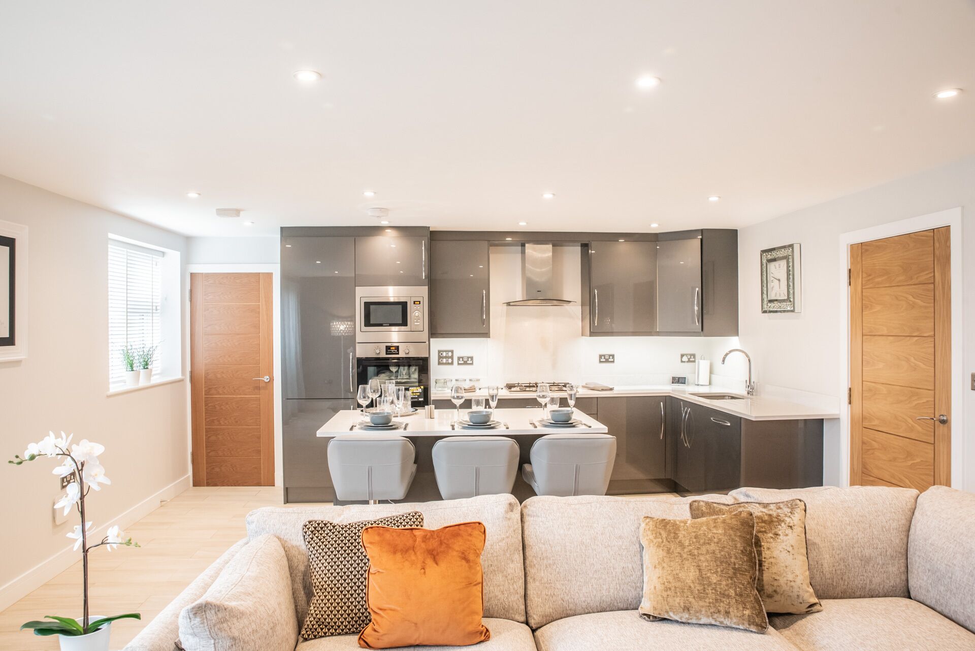 Apartment, eigenes Bad (Garden - Flat 4) | Gemeinschaftsküche