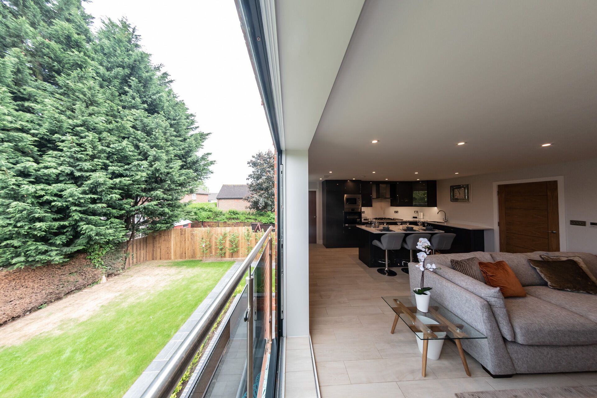 Apartment, eigenes Bad (Garden - Flat 4) | Blick vom Balkon