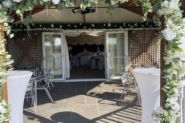 Área de bodas al aire libre