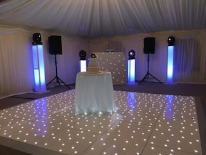 Indoor wedding
