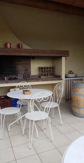 Terrace/patio - Mas du Tilleul (Beaumes-de-Venise)