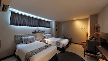 Deluxe Twin Room | Egyptian cotton sheets, premium bedding, memory foam beds, free minibar