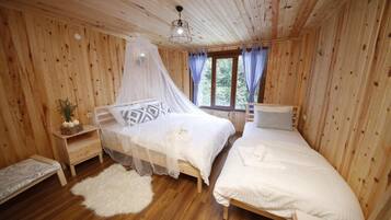 Premium bedding, free WiFi, bed sheets