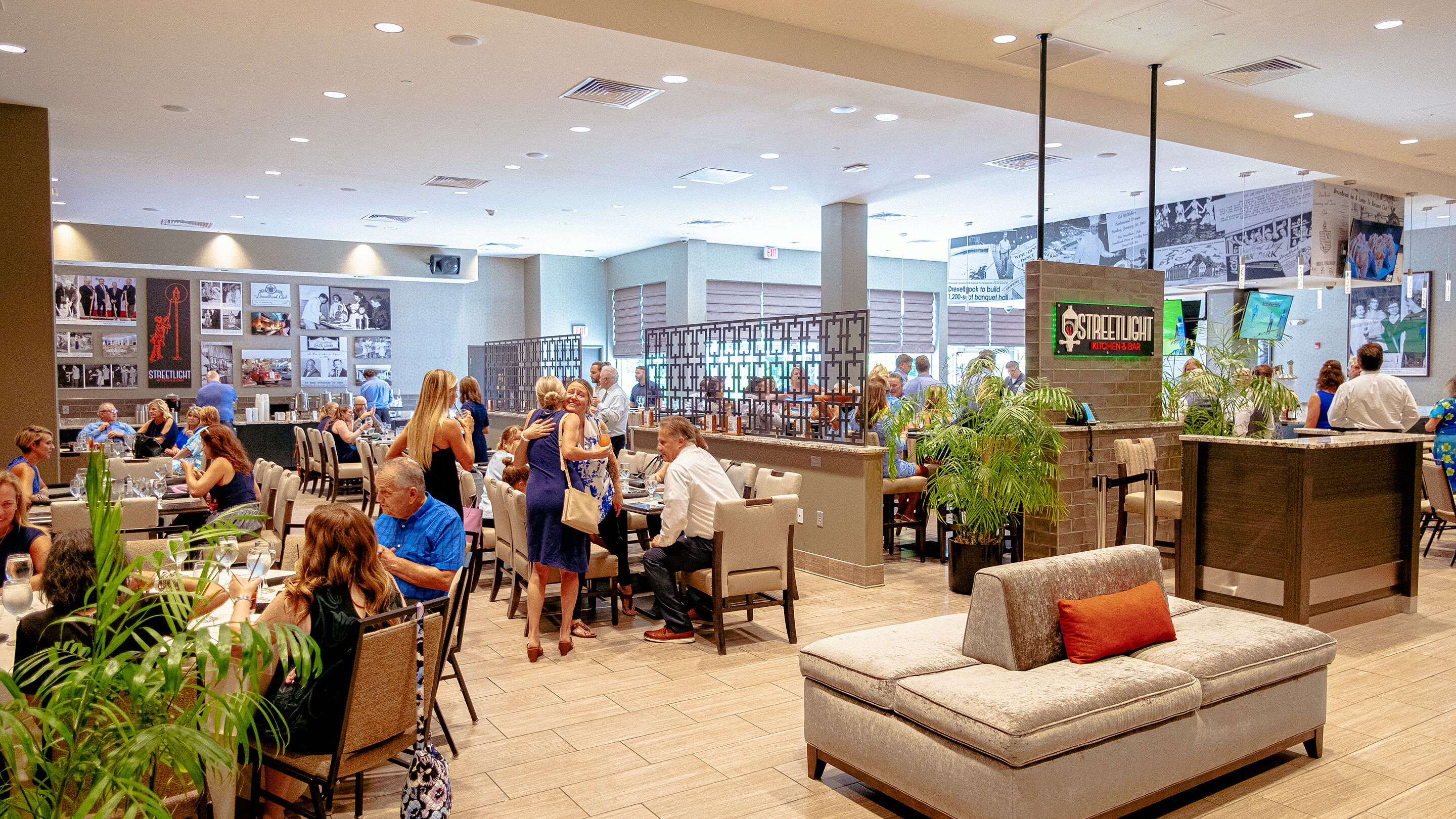 breakfast, lunch, dinner served; american cuisine