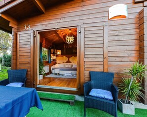 Superior Townhome, 1 King Bed with Sofa bed | Terrace/patio - Dreamy Garden Lodge Center Berlin (Berlin)