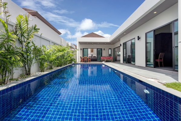 Terrace/patio - Large 3BR Villa with Big Pool by Intira (Rawai)