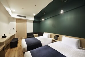 Superior Twin Room, Non Smoking | In-room safe, blackout curtains, soundproofing, iron/ironing board - the square hotel KANAZAWA (Kanazawa)