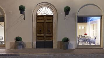 Facciata della struttura