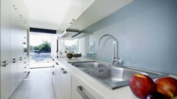 Signature-Villa, eigener Pool | Eigene Küche | Kühlschrank, Mikrowelle, Ofen, Herdplatte