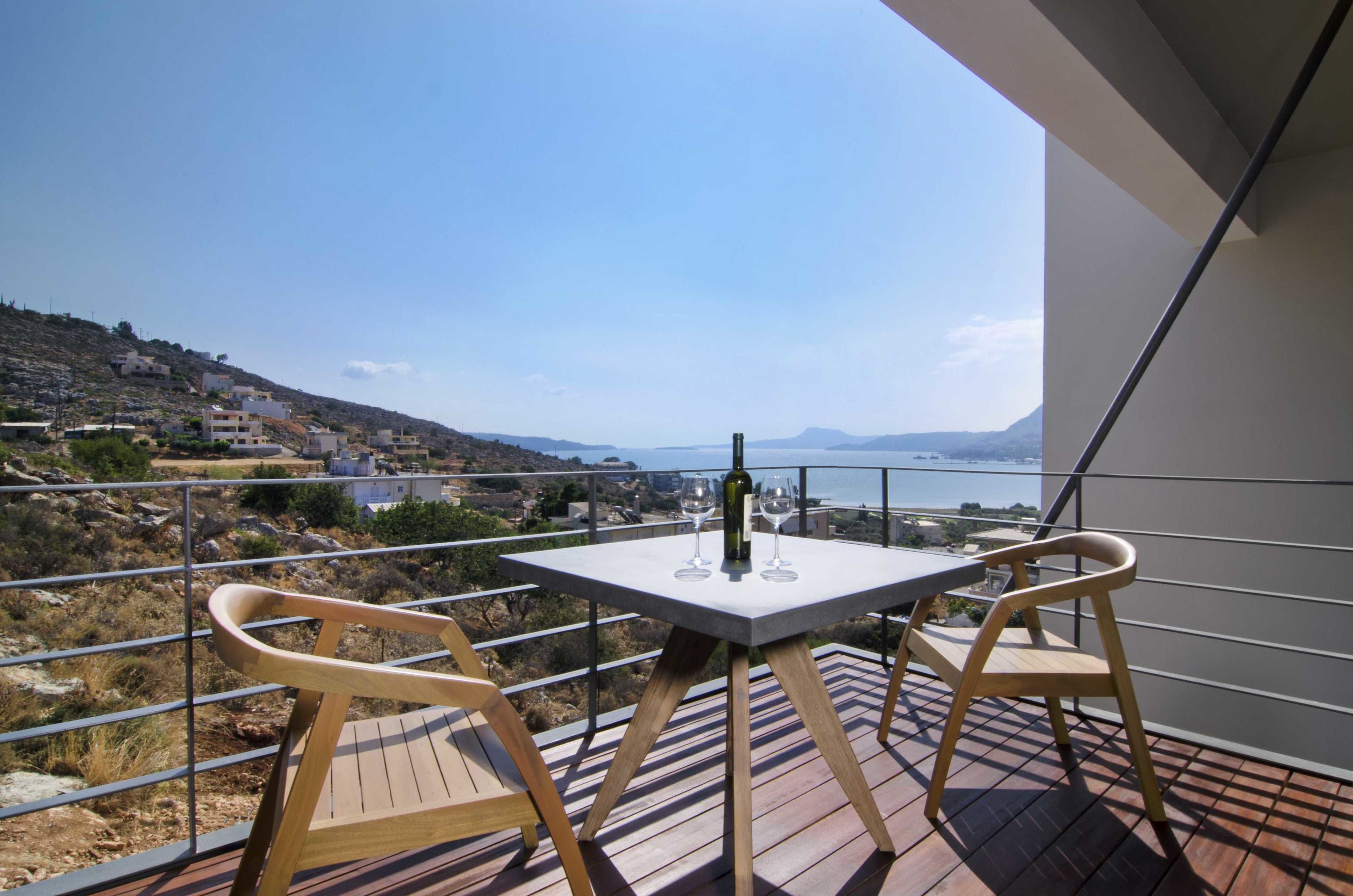 Vila Khas, kolam renang pribadi | Balkon