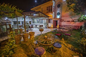 Voorkant van accommodatie