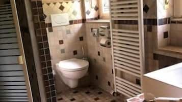 Ducha, cabezal de ducha tipo lluvia, artículos de tocador gratuitos