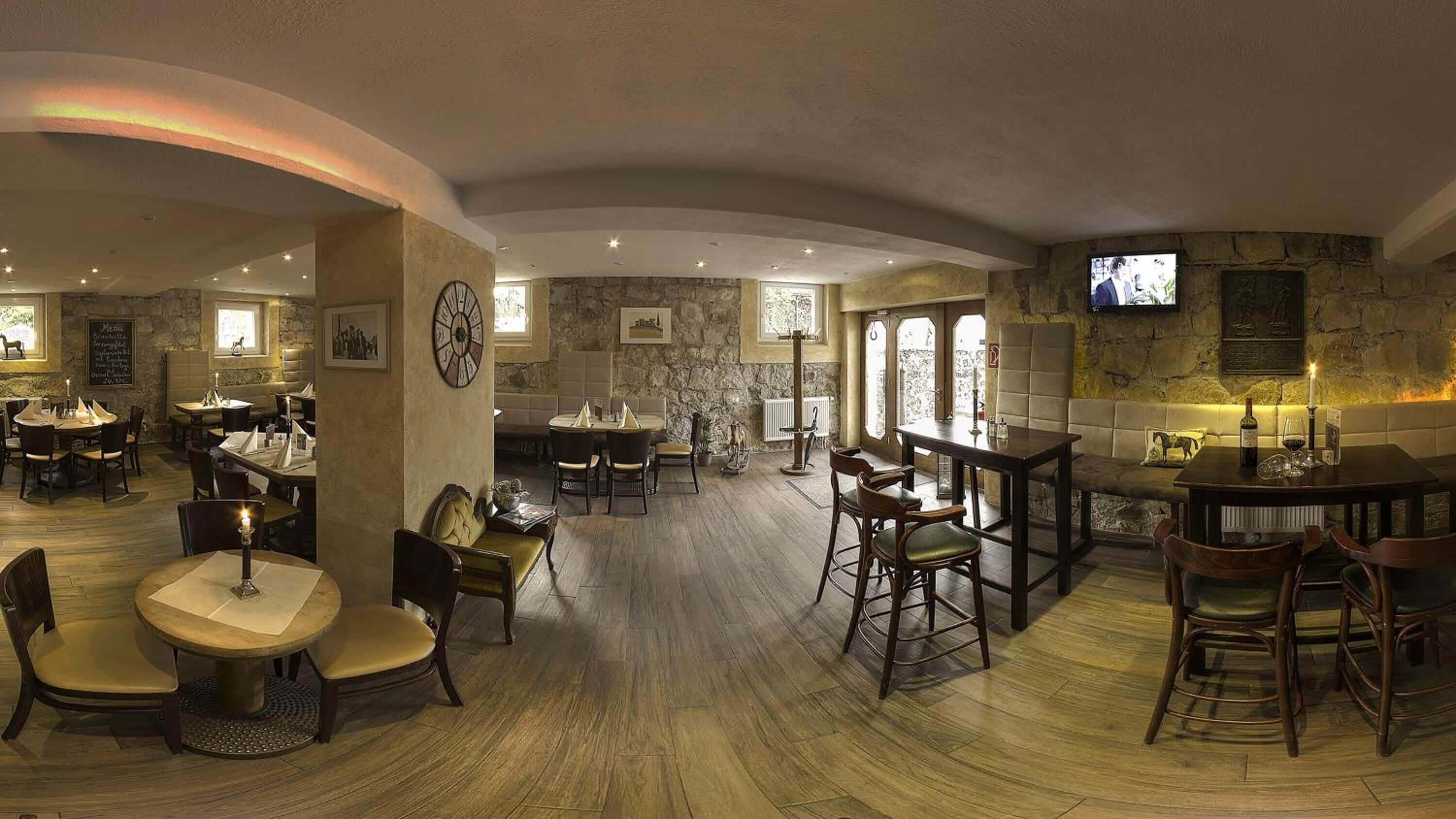 breakfast, lunch, dinner served; italian cuisine