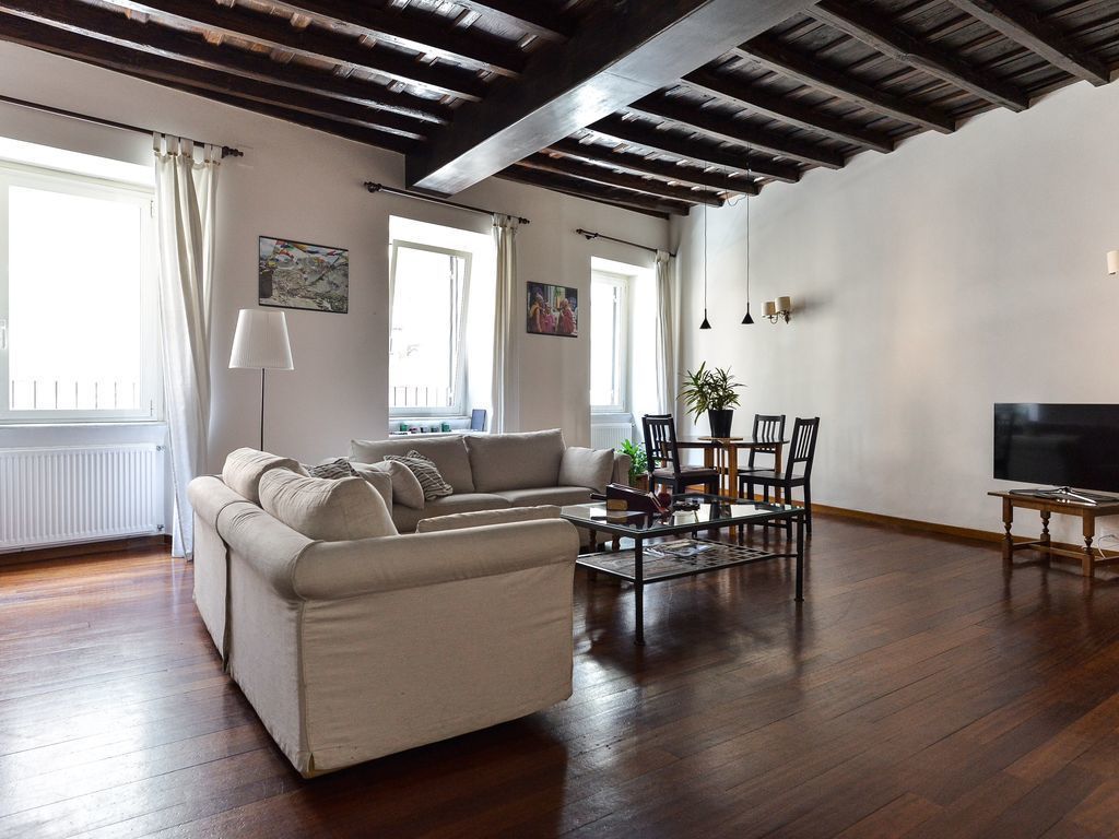 Apartment, 1 Schlafzimmer | Wohnbereich | Flachbildfernseher