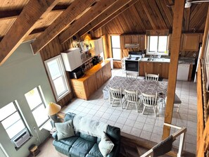 Télévision, cheminée