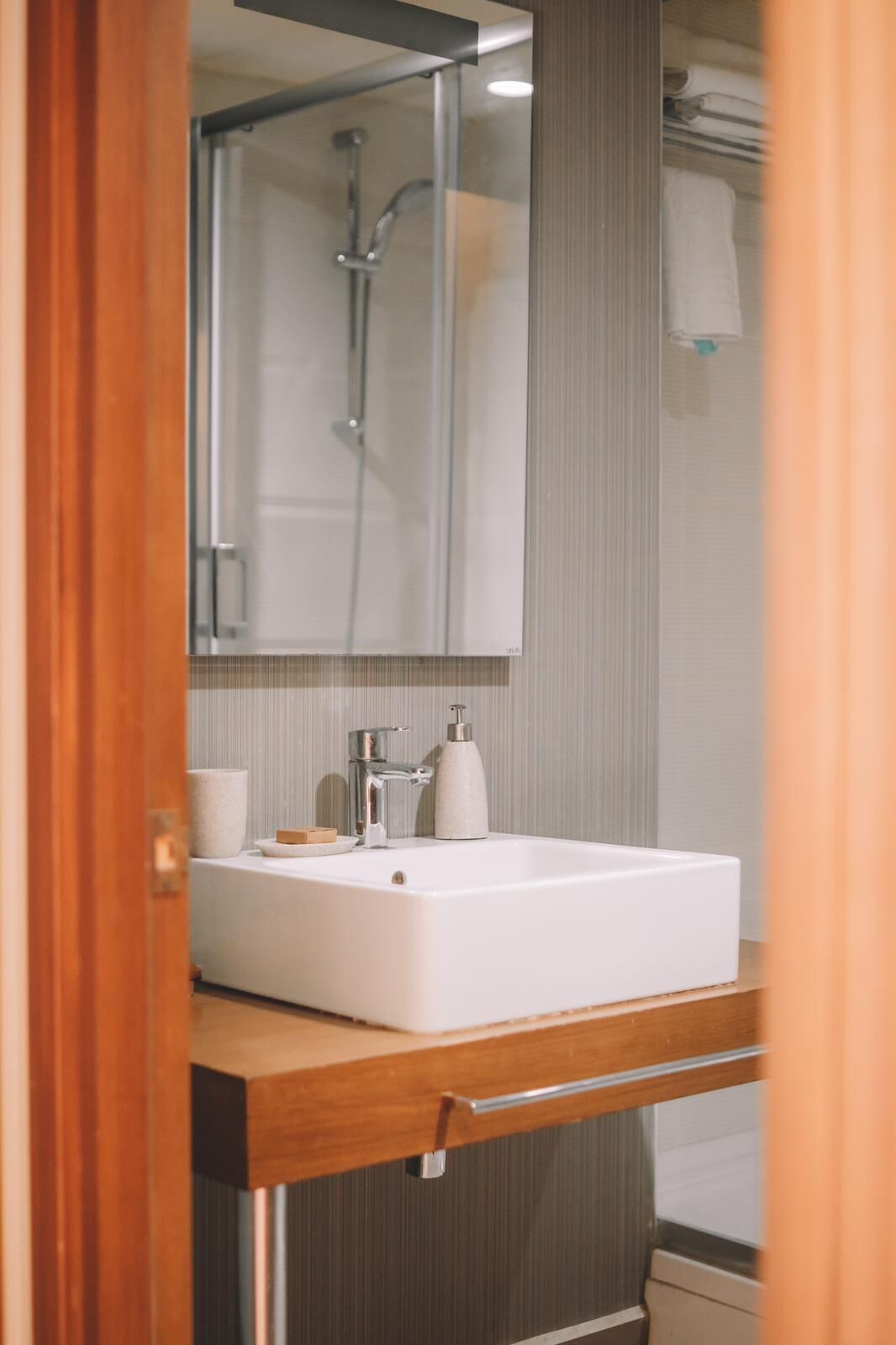 free toiletries, hair dryer, slippers, bidet