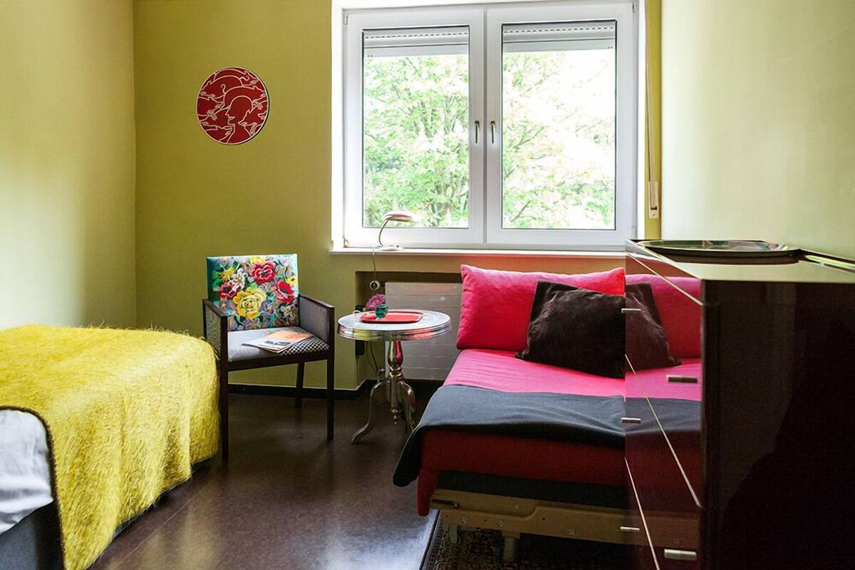 Single Room, Shared Bathroom, Garden Area