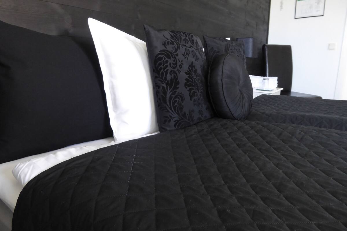 Standard Double or Twin Room | Desk, WiFi (free), bed sheets