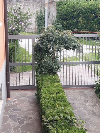 Entrada de la propiedad