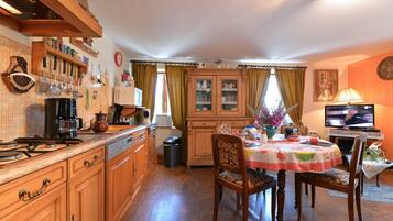 House, 1 Bedroom (Les Pruniers) | Living area | Flat-screen TV, DVD player