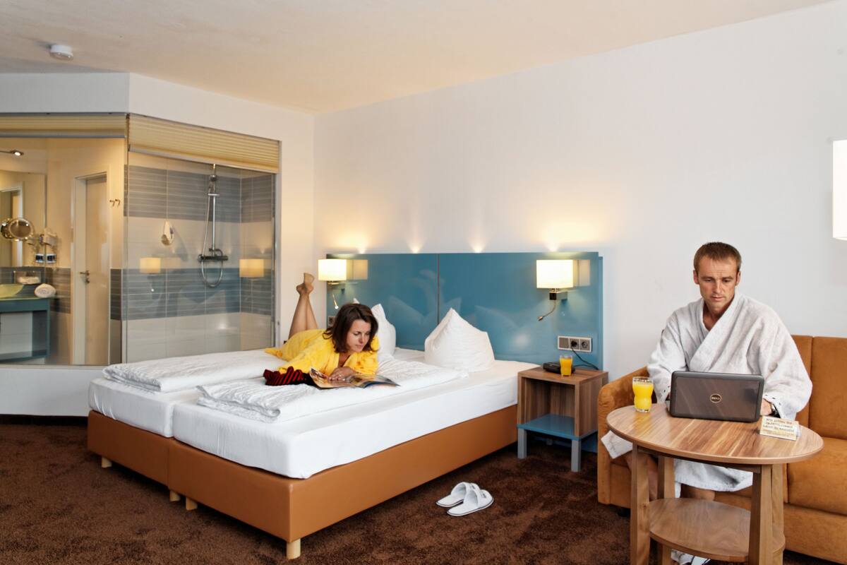 comfort double room single use | minibar, in-room safe, desk, free wifi