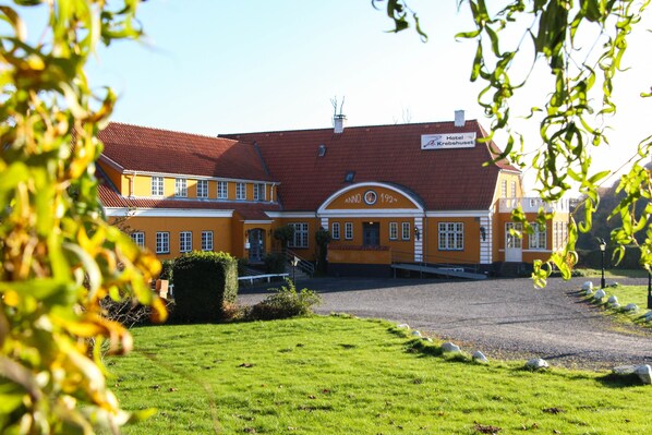 Façade de l’hébergement