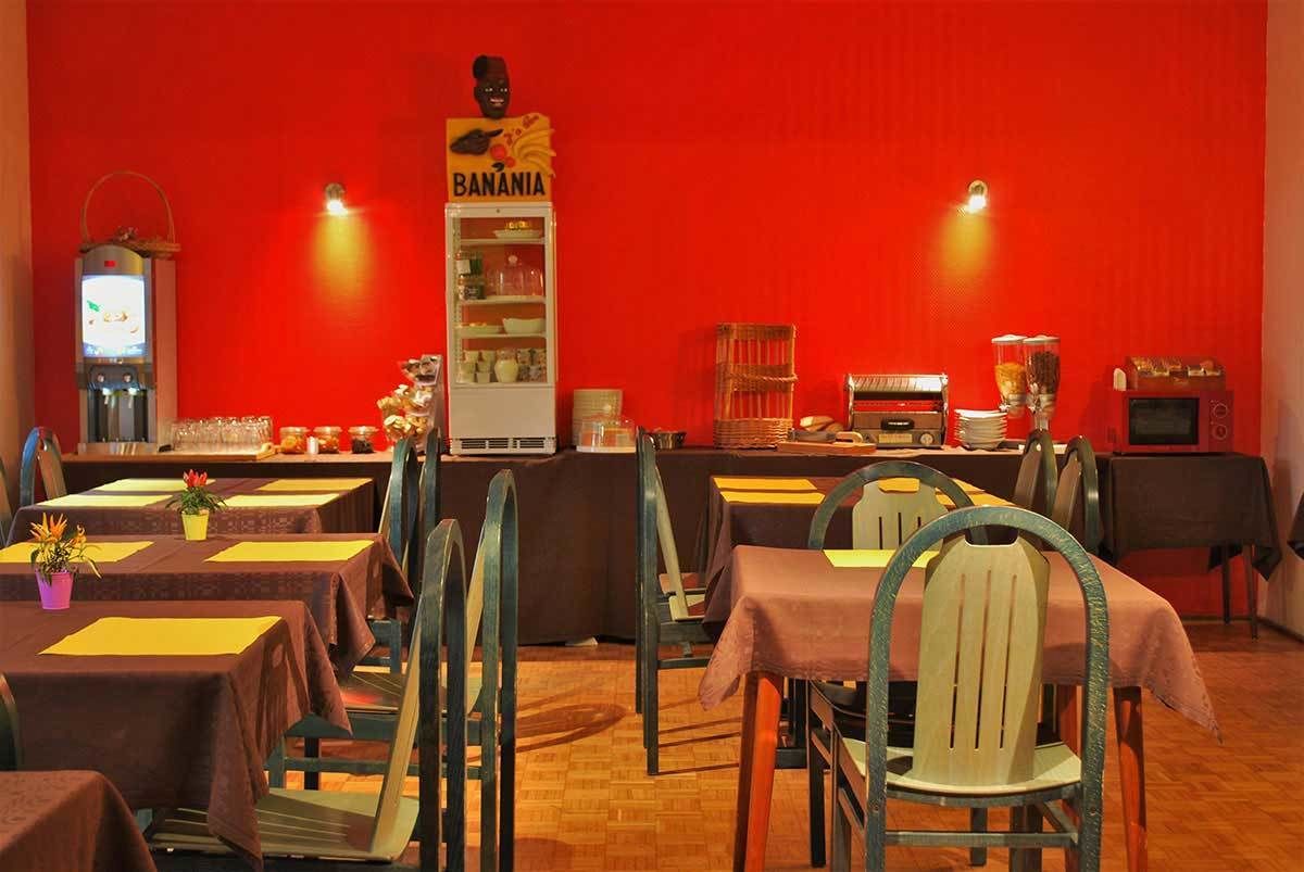 daily buffet breakfast (eur 14.5 per person)