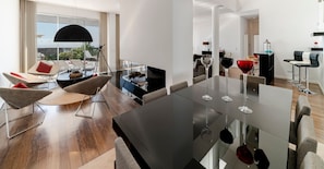 Villa, 4 Bedrooms, Ocean View | Living area | Flat-screen TV, video-game console, DVD player