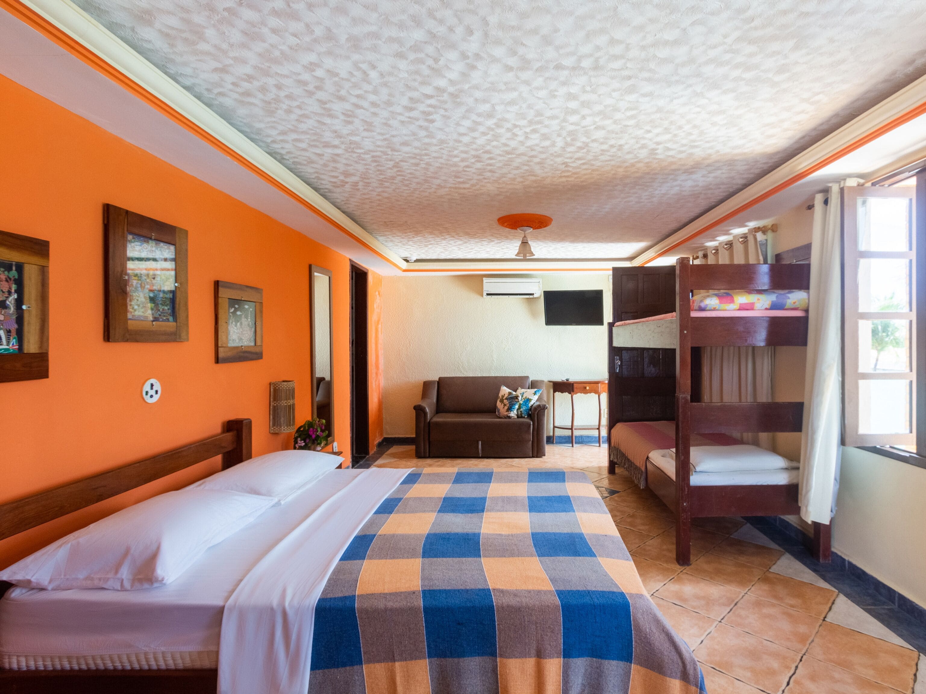 quadruple room, multiple beds | 1 bedroom, free wifi, bed sheets